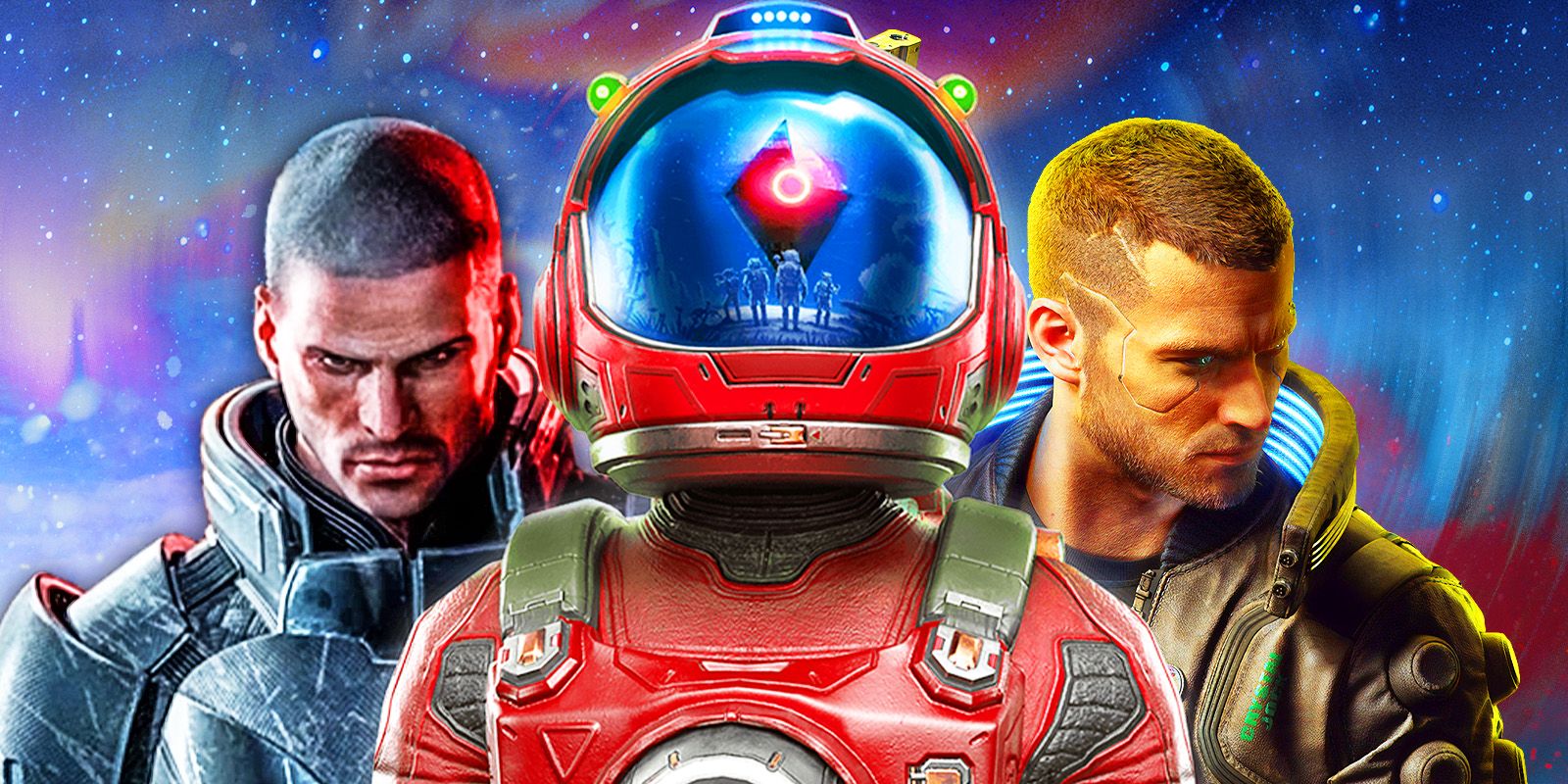 No Man&rsquo;s Sky, Cyberpunk 2077 and Mass Effect 3