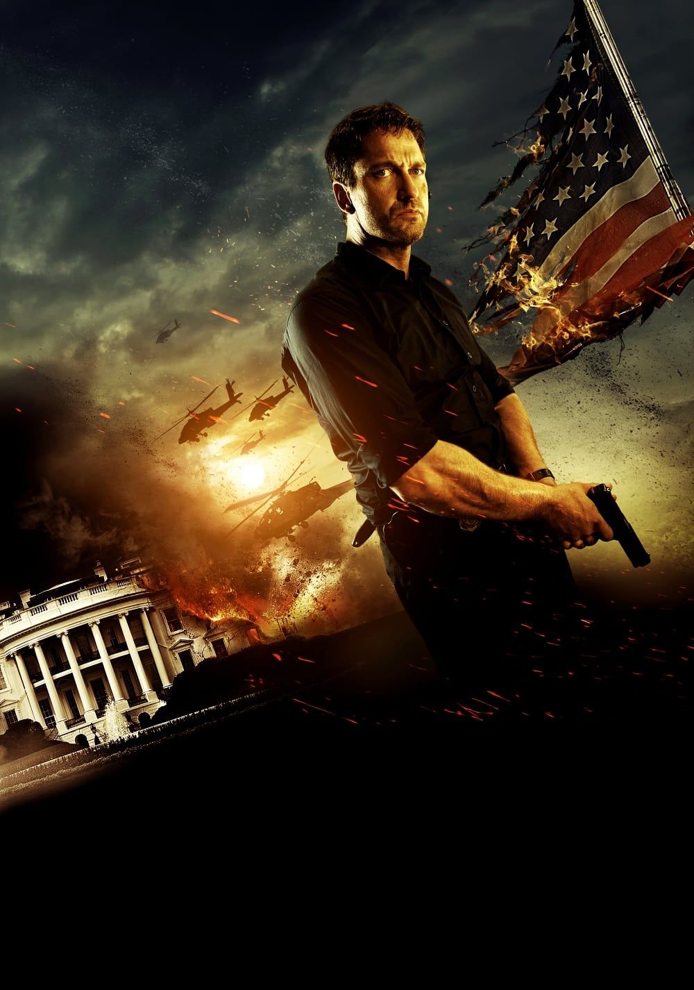 Olympus Has Fallen (2013) Movie Poster without text