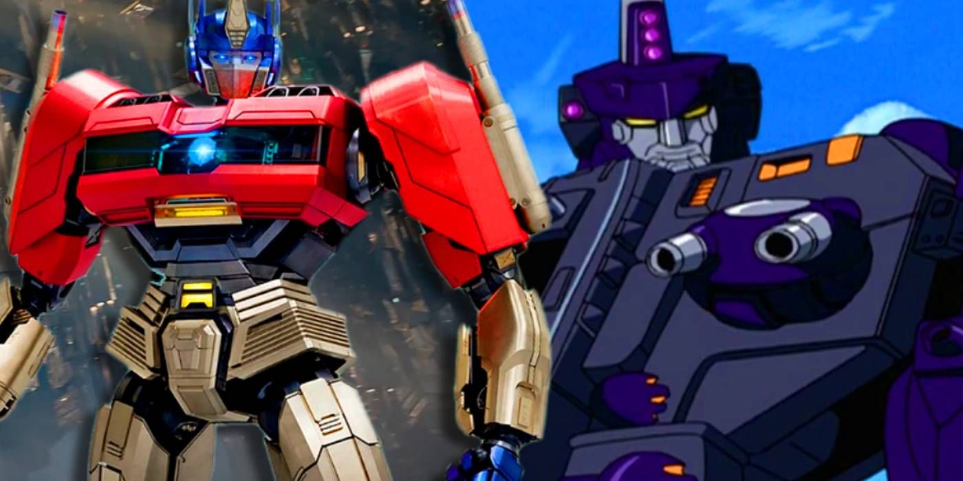 Optimus Prime Transformers One மற்றும் Tidal Wave Transformers Armada தனிப்பயன் படம்