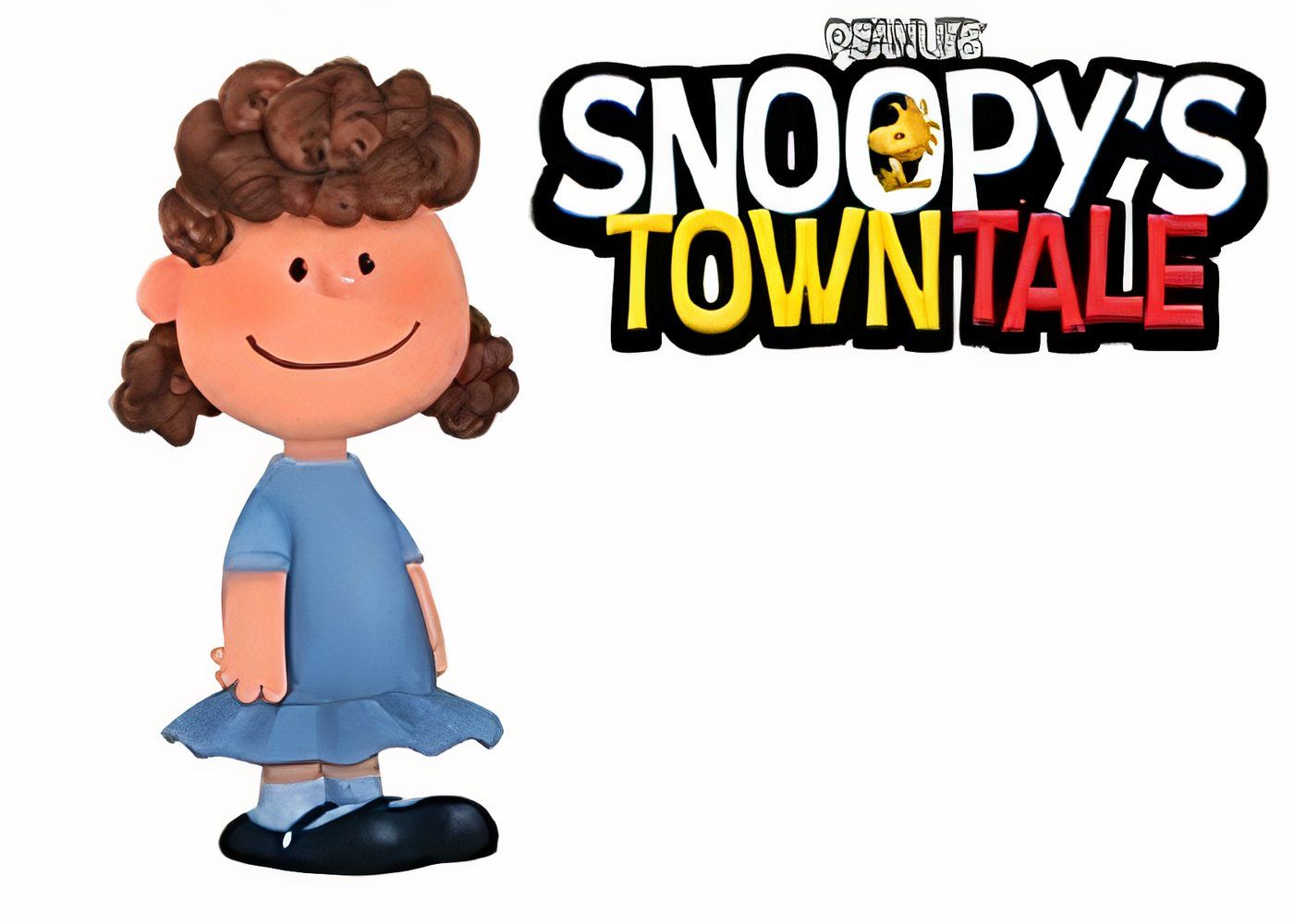 Charlotte Braun appearing in the Peanuts video game Snoopy&rsquo;s Town Tale.