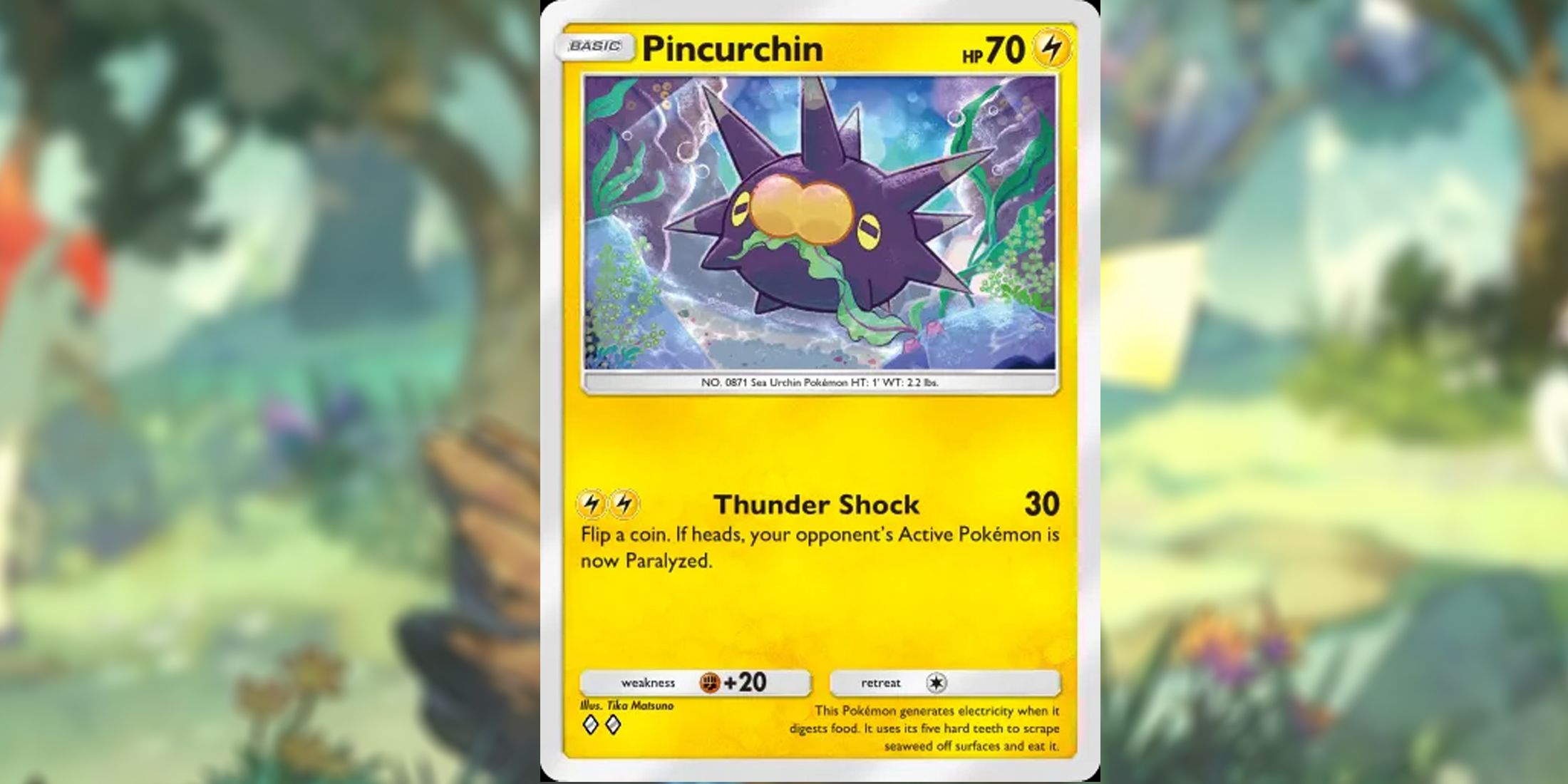 Pincurchin in Pokemon TCG Player