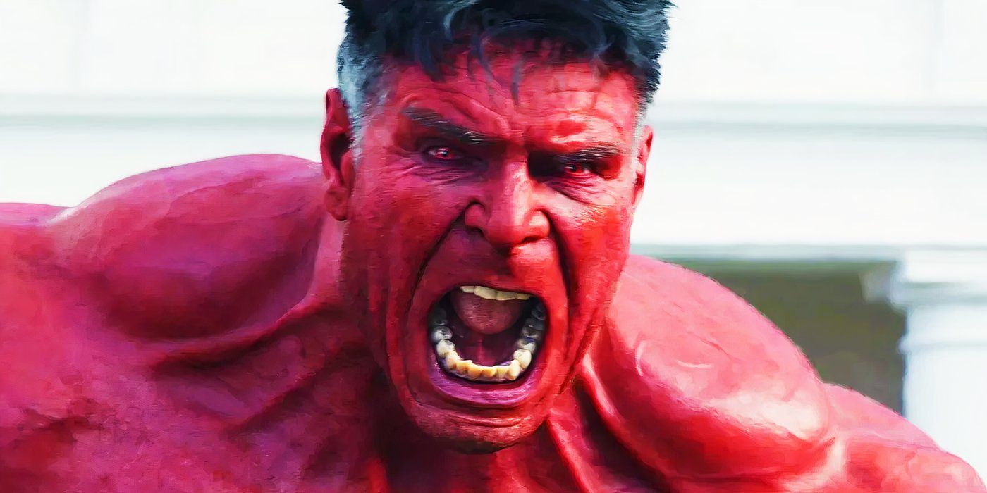 President Ross' Red Hulk yelling in Captain America Brave New World