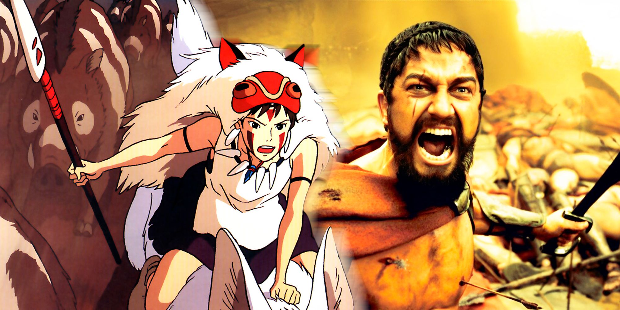 Princess Mononoke &amp; 300 imagery