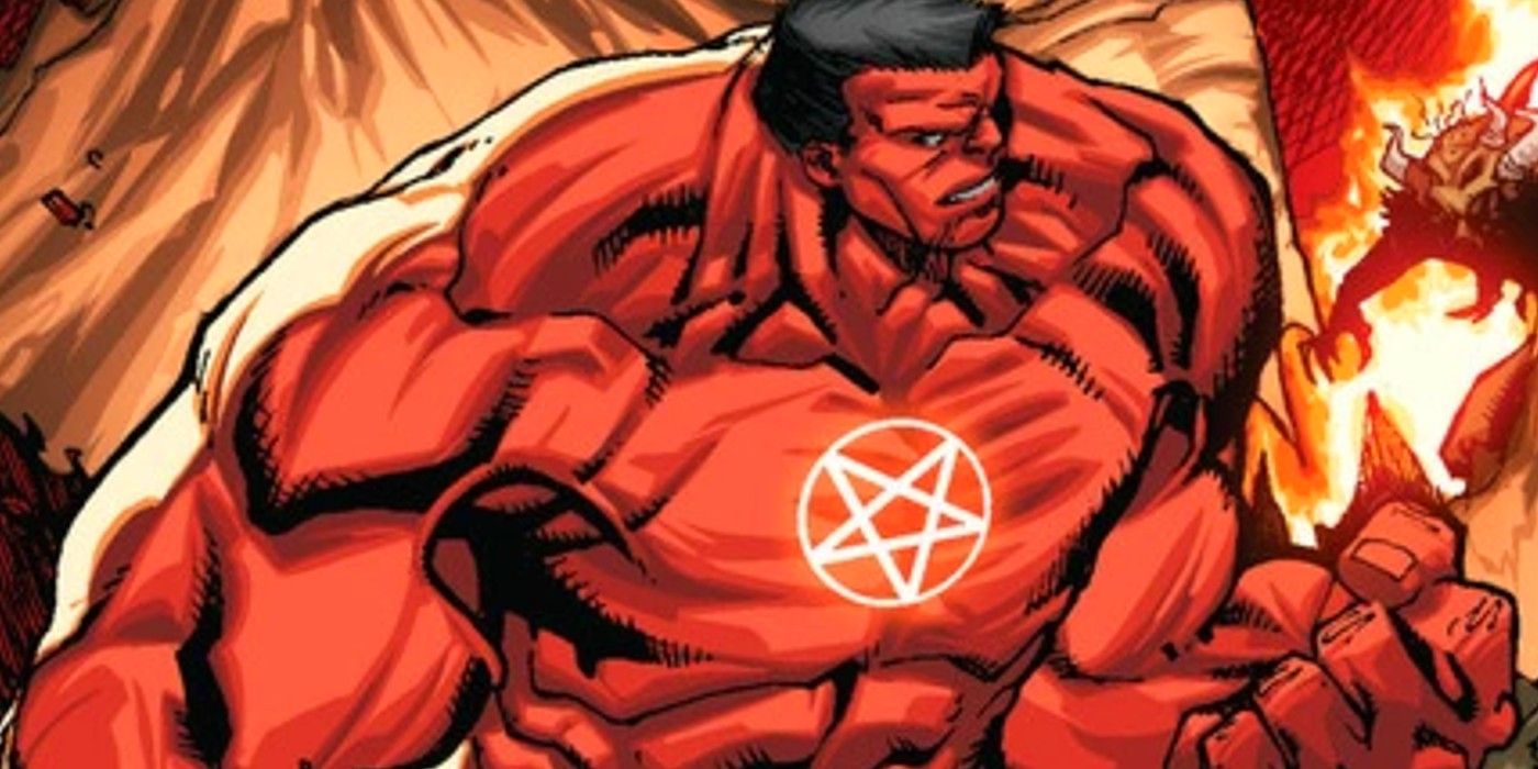 The Red Hulk's Hellmark