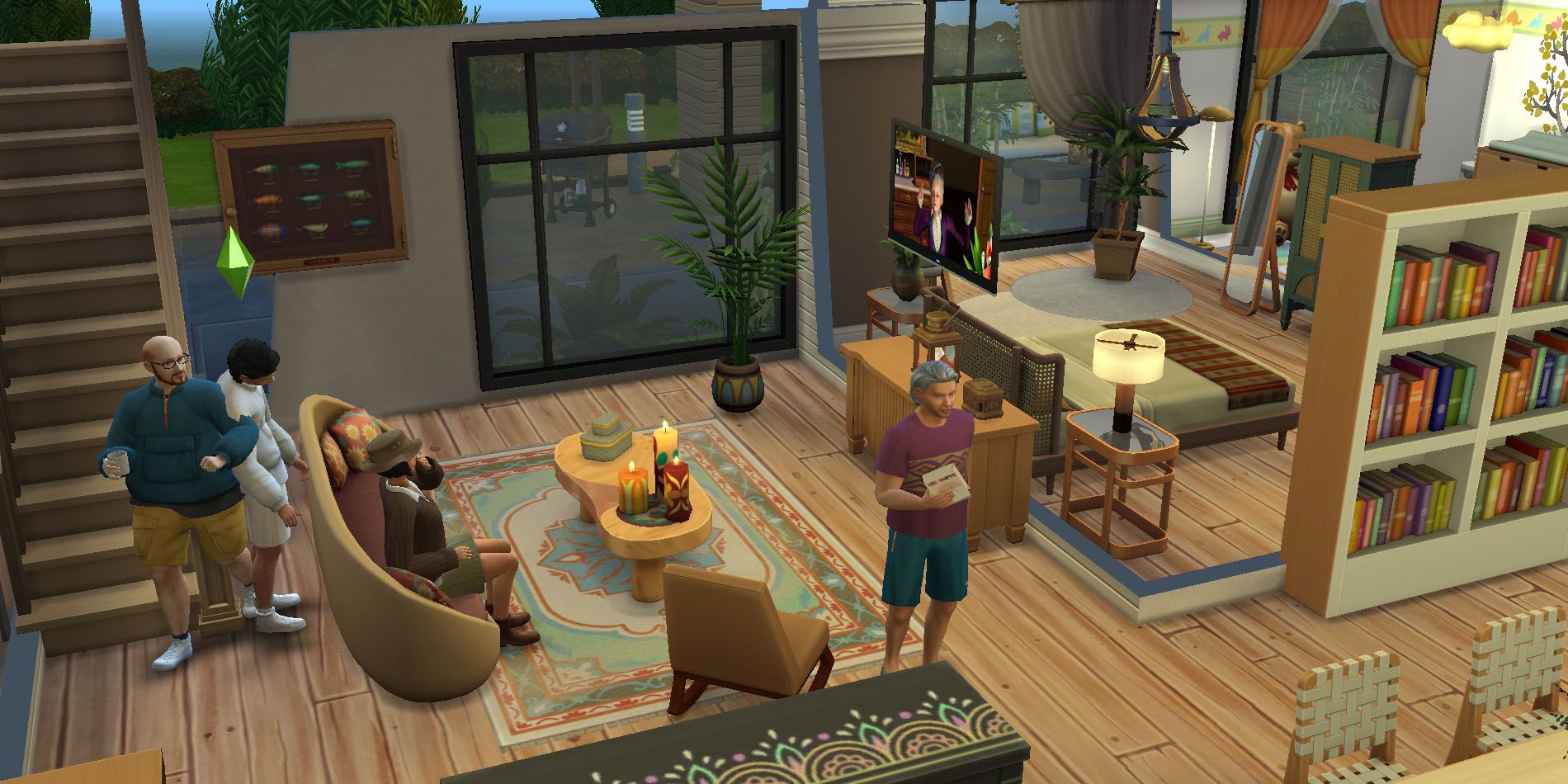 The Sims 4: 10 Best Occupied Homes To Socialize Your Way Into