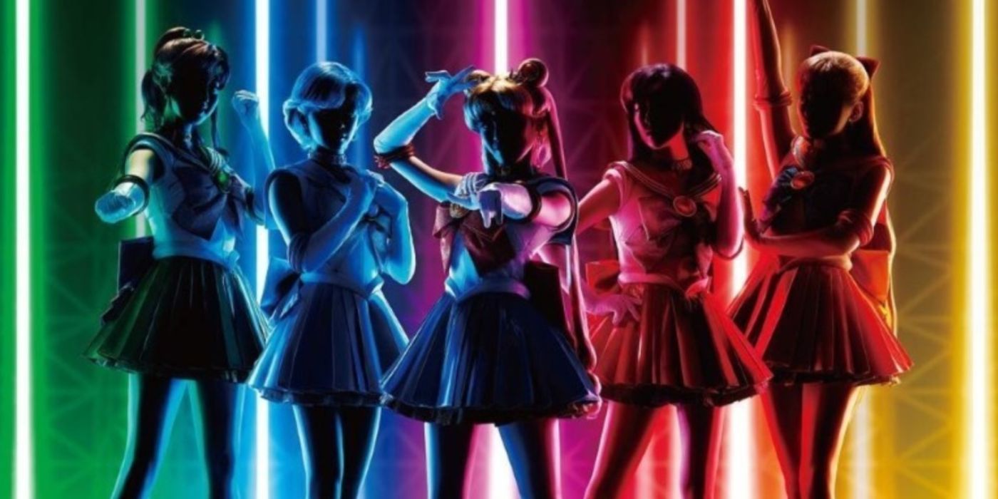 Sailor Moon Broadway Official Poster featuring the Sailor Guardians