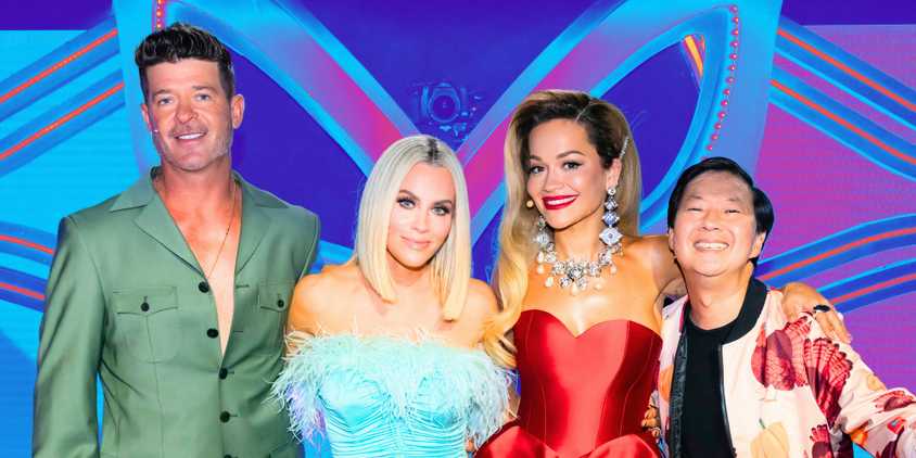 The Masked Singer's Rita Ora, Robin Thicke, Jenny McCarthy, Ken Jeong