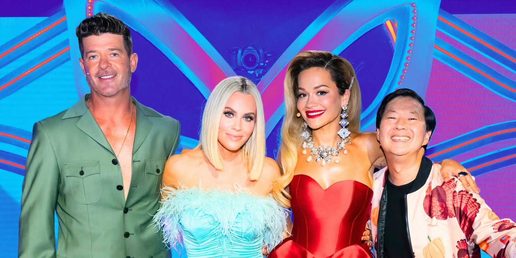 The Masked Singer's Rita Ora, Robin Thicke, Jenny McCarthy, Ken Jeong