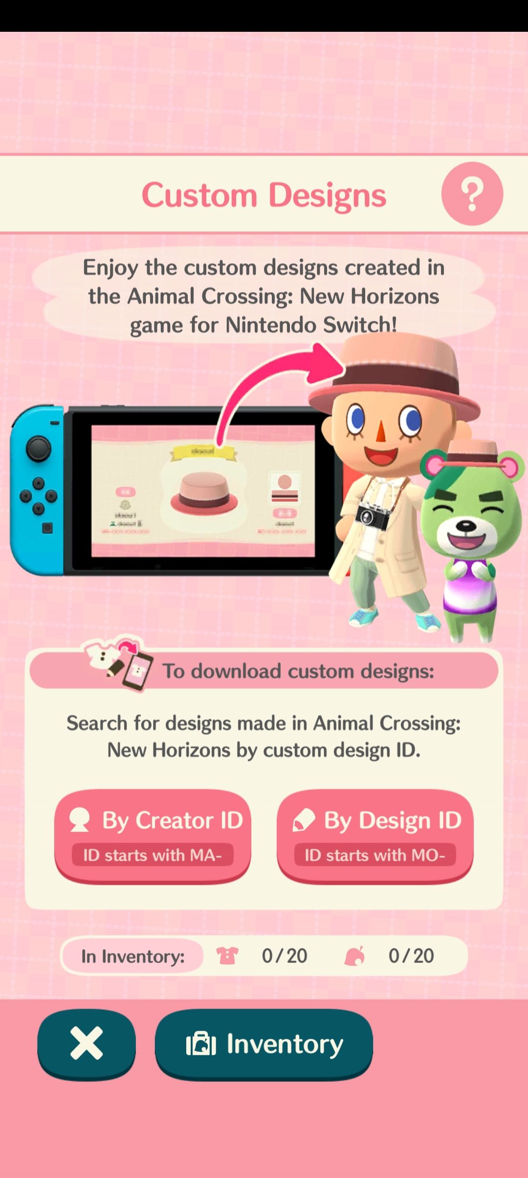 Нужна ли вам Nintendo Online для импорта индивидуальных дизайнов в Animal Crossing: Pocket Camp Complete?