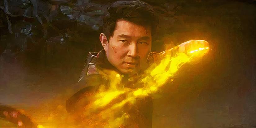Shang-Chi claiming the ten rings in Shang-Chi and the Legend of the Ten Rings