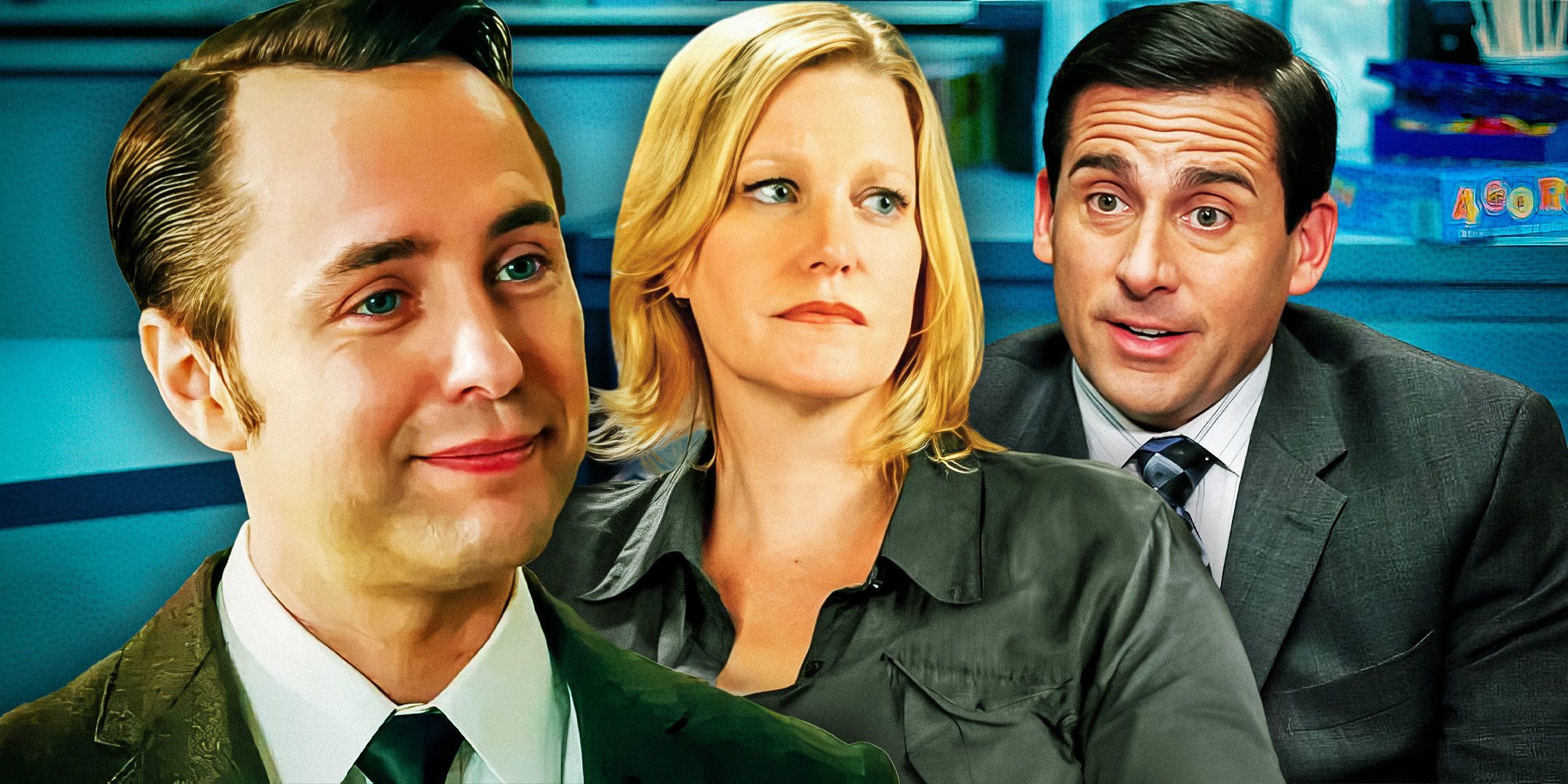 Skyler-White,-Pete-Campbell,-and-Michael-Scott