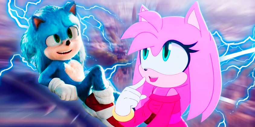 Sonic the Hedgehog 3 with Amy animated