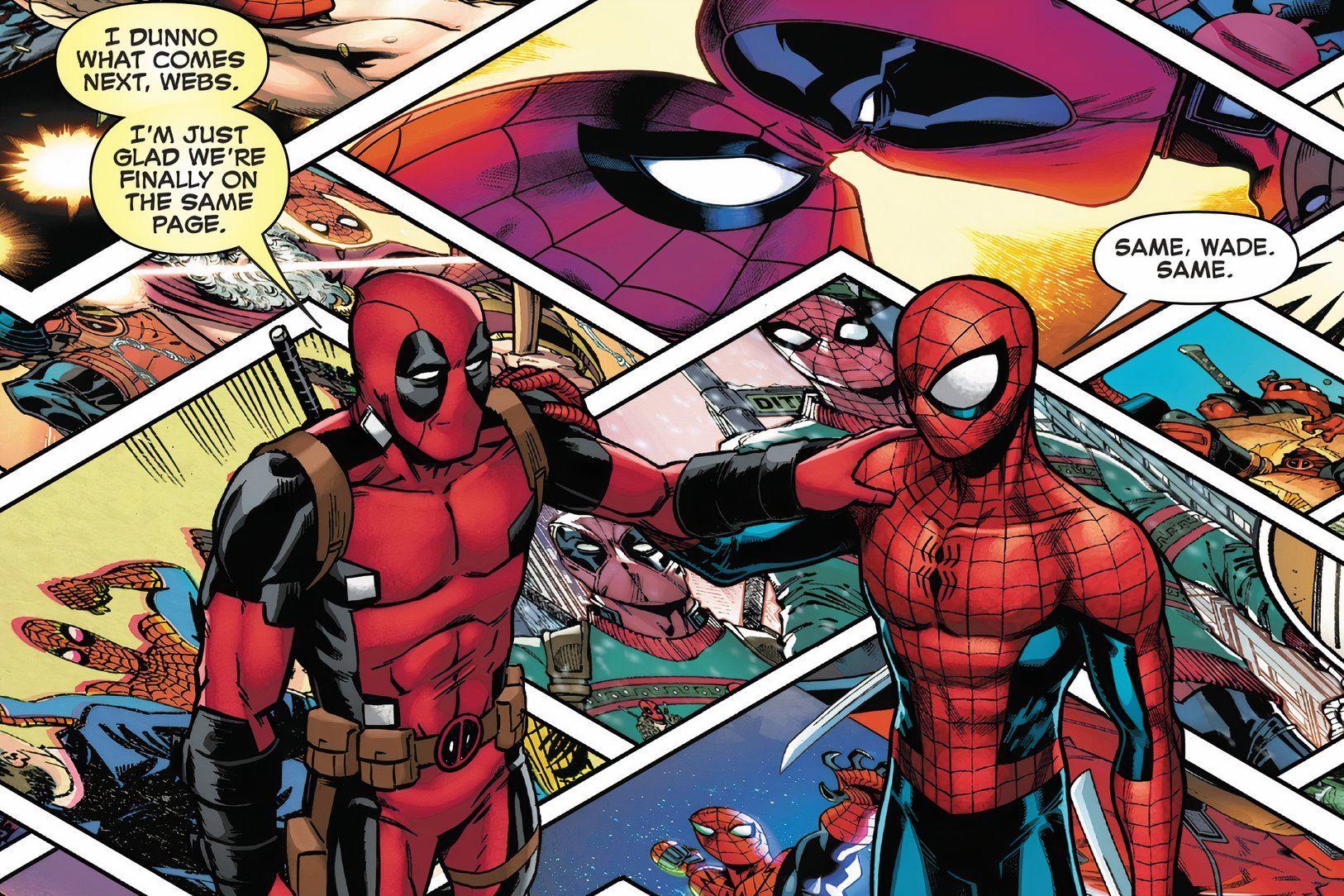 Spider-Man and Deadpool finally see eye-to-eye