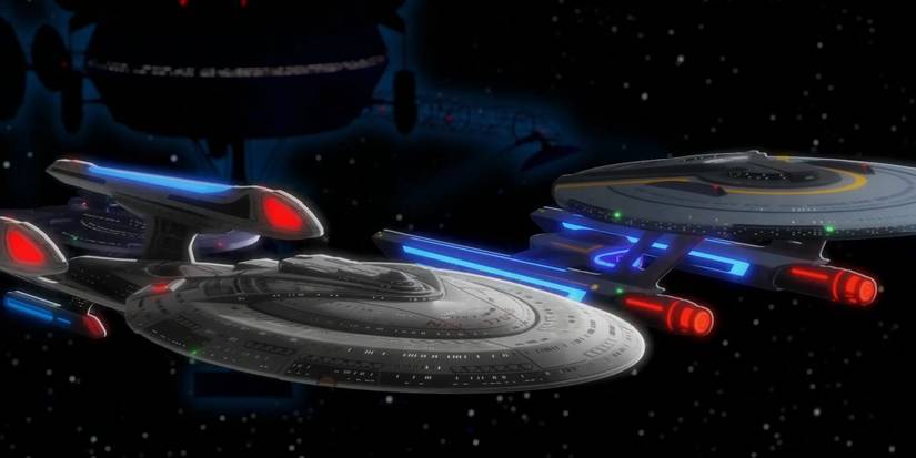 Star Trek Lower Decks season 5 finale Enterprise-E Titan