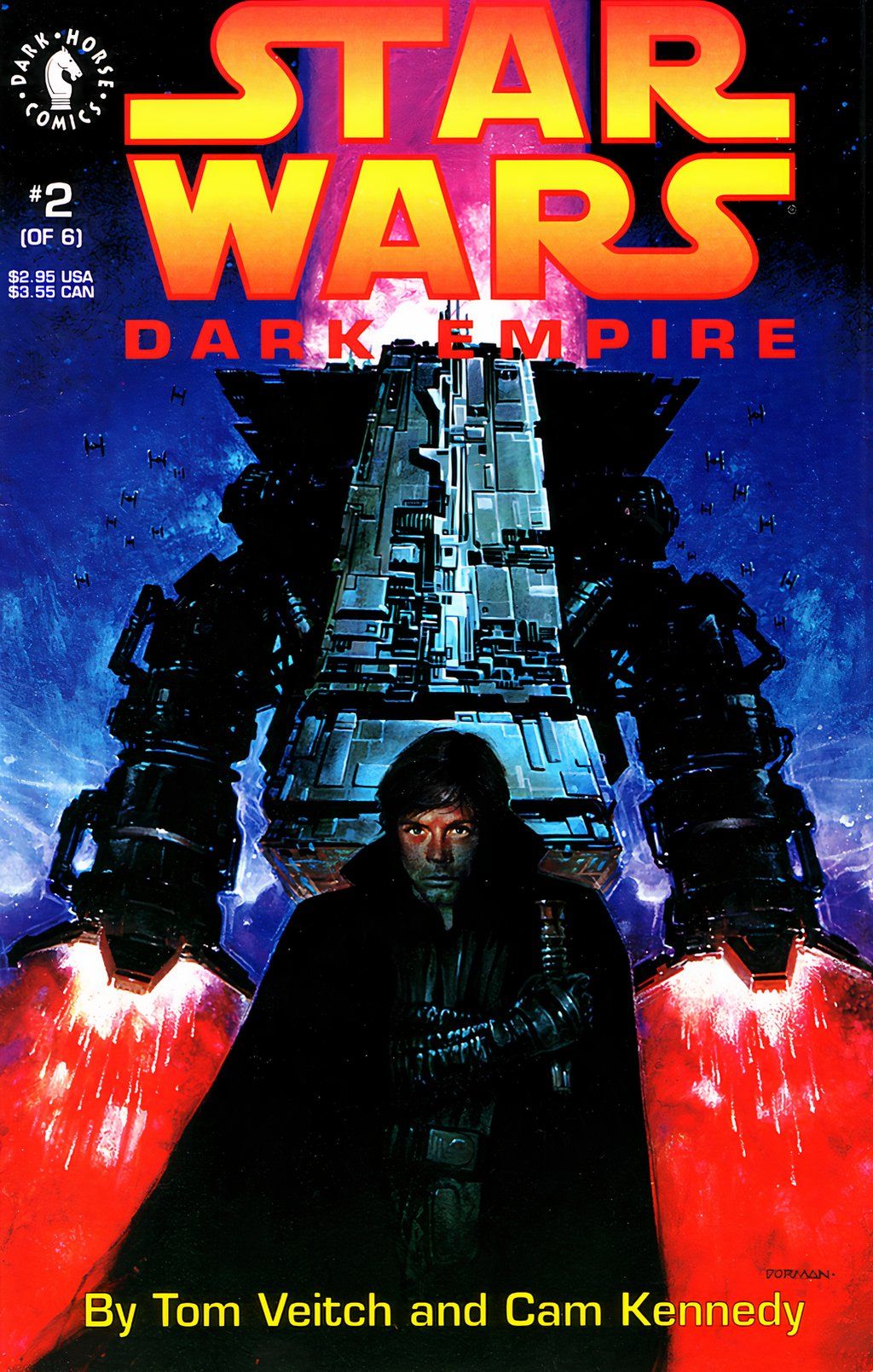 Star Wars: Dark Empire #2 Cover