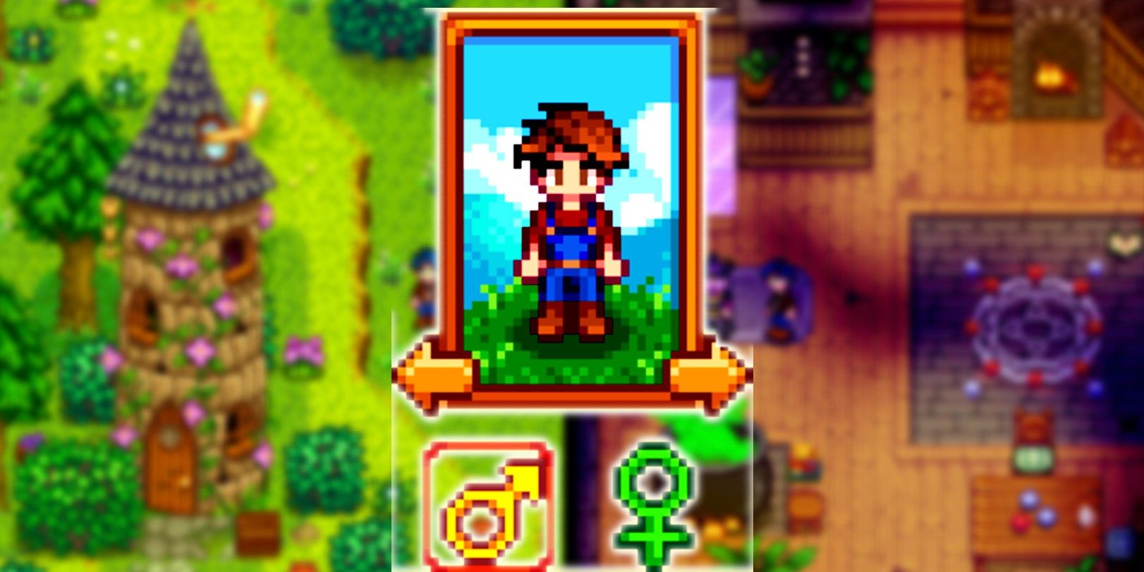 Stardew valley changing genders in wizard tower