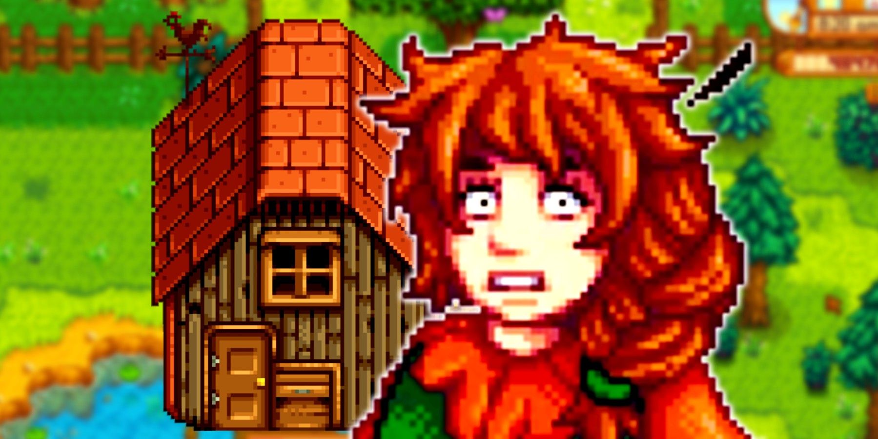 "Merry Glitchmas": Stardew Valley Player's Chicken Coop Is Probably Not Supposed To Look Like That