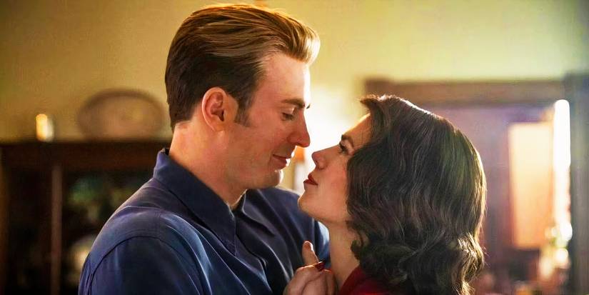 Steve Rogers and Peggy Carter finally dancing in Avengers Endgame