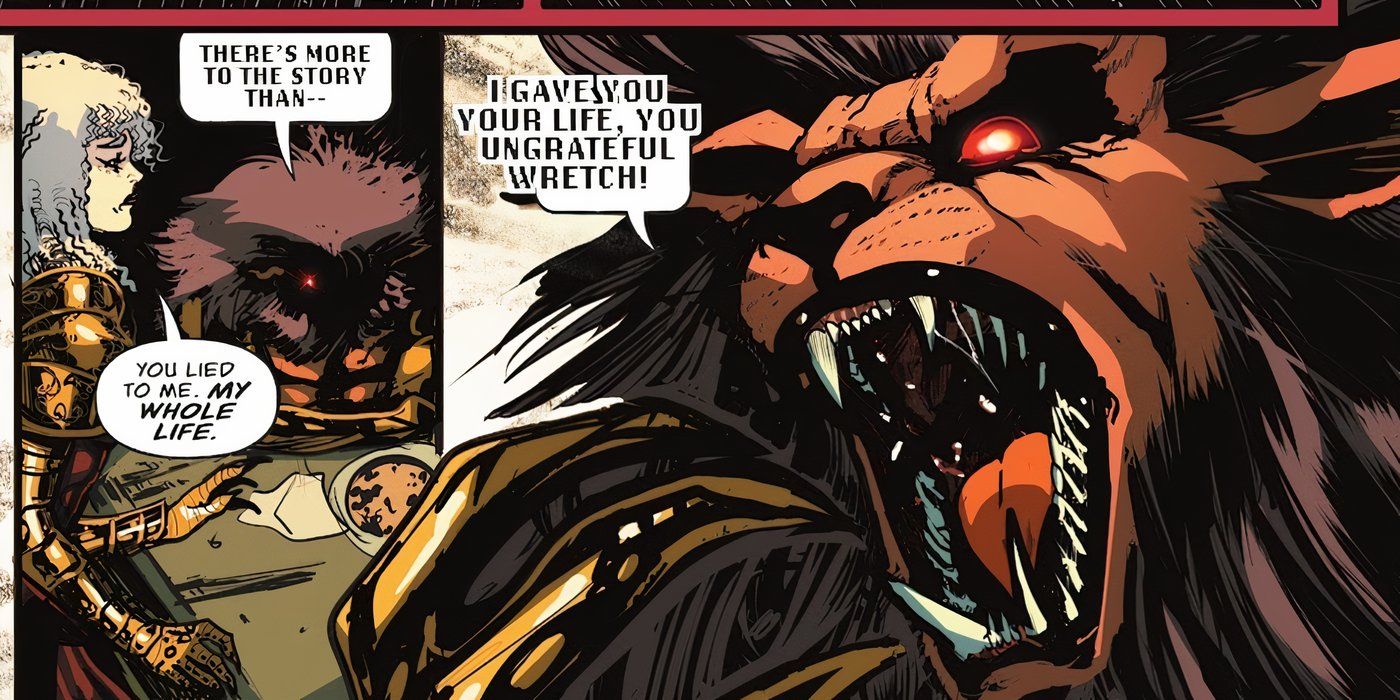 Comic book panels: Symbio is furious at Ejecta after being exposed by Power Girl