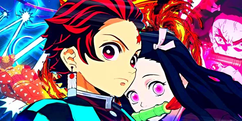 Tanjiro and Nezuko from Demon Slayer