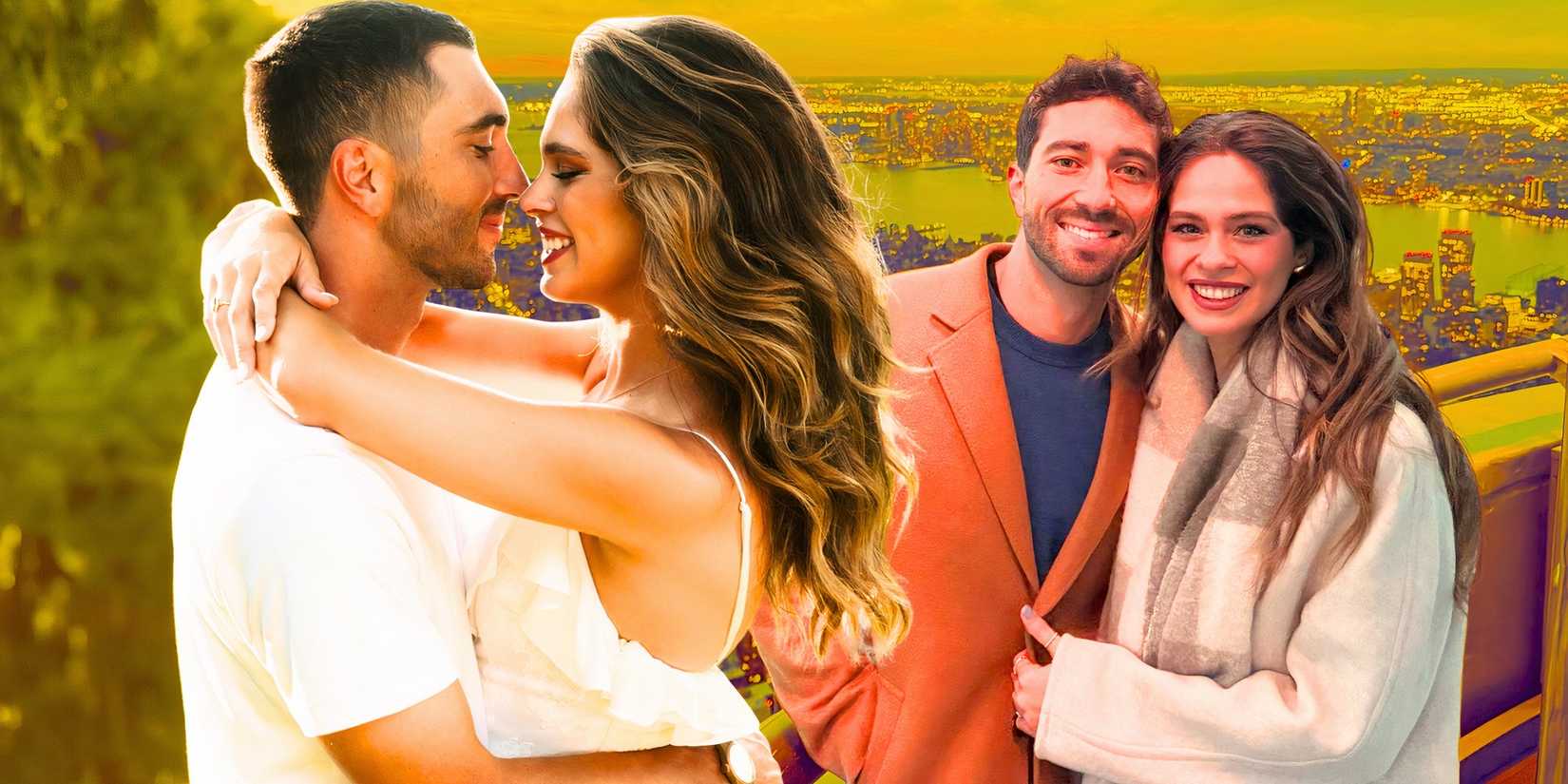 The bachelor's Joey Graziadei And Kelsey Anderson from the bachelor looking in love