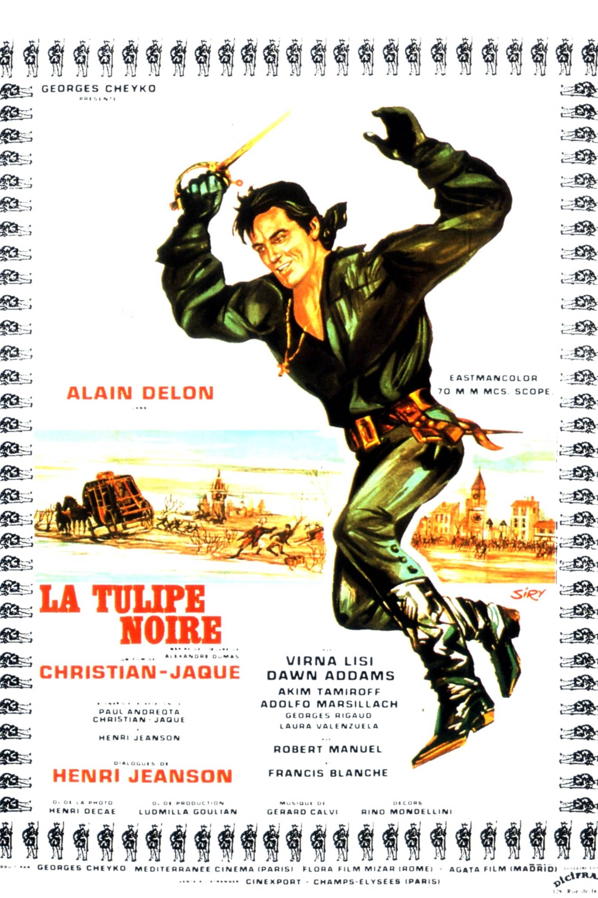 The Black Tulip - Poster
