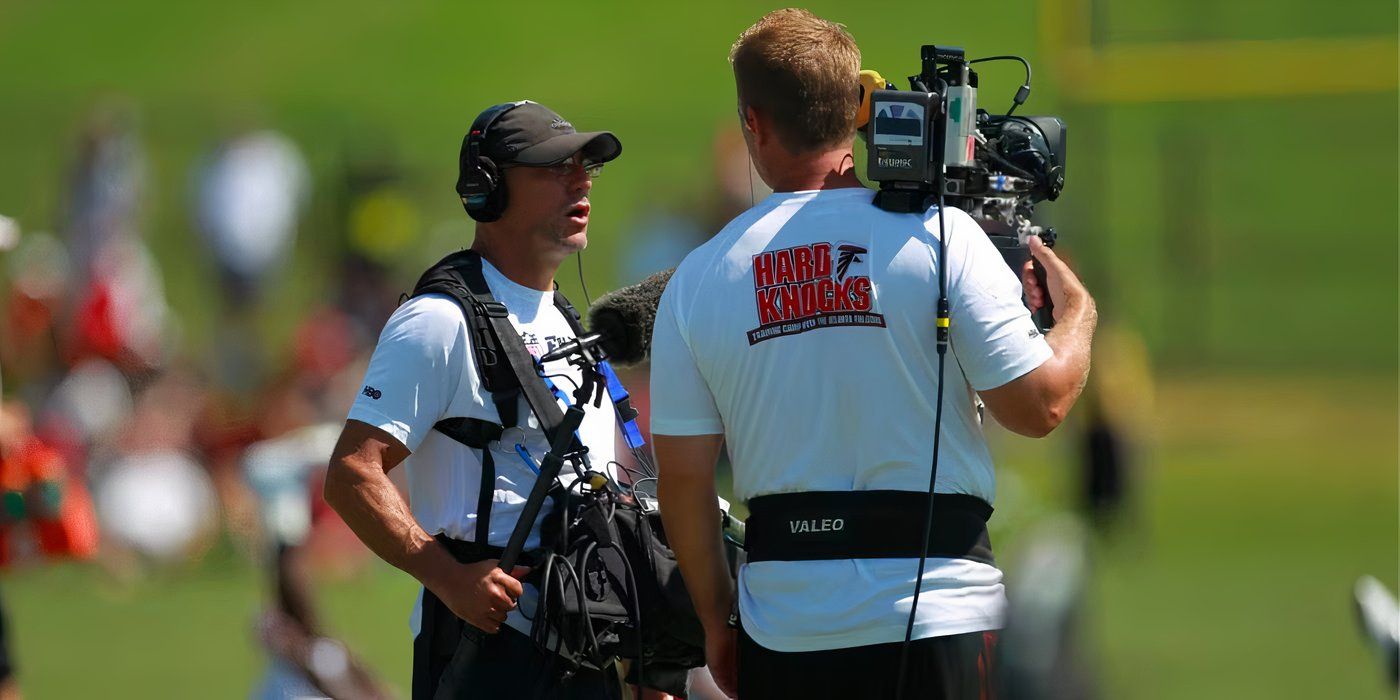 The camera crew from Hard Knocks