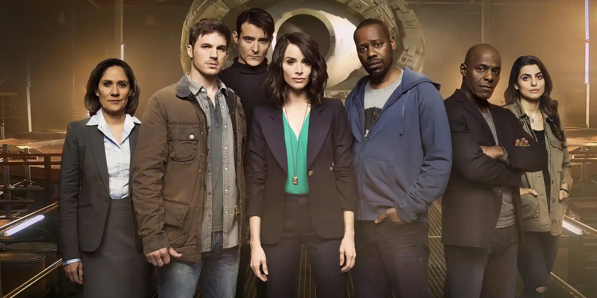 The cast of 2016&rsquo;s Timeless