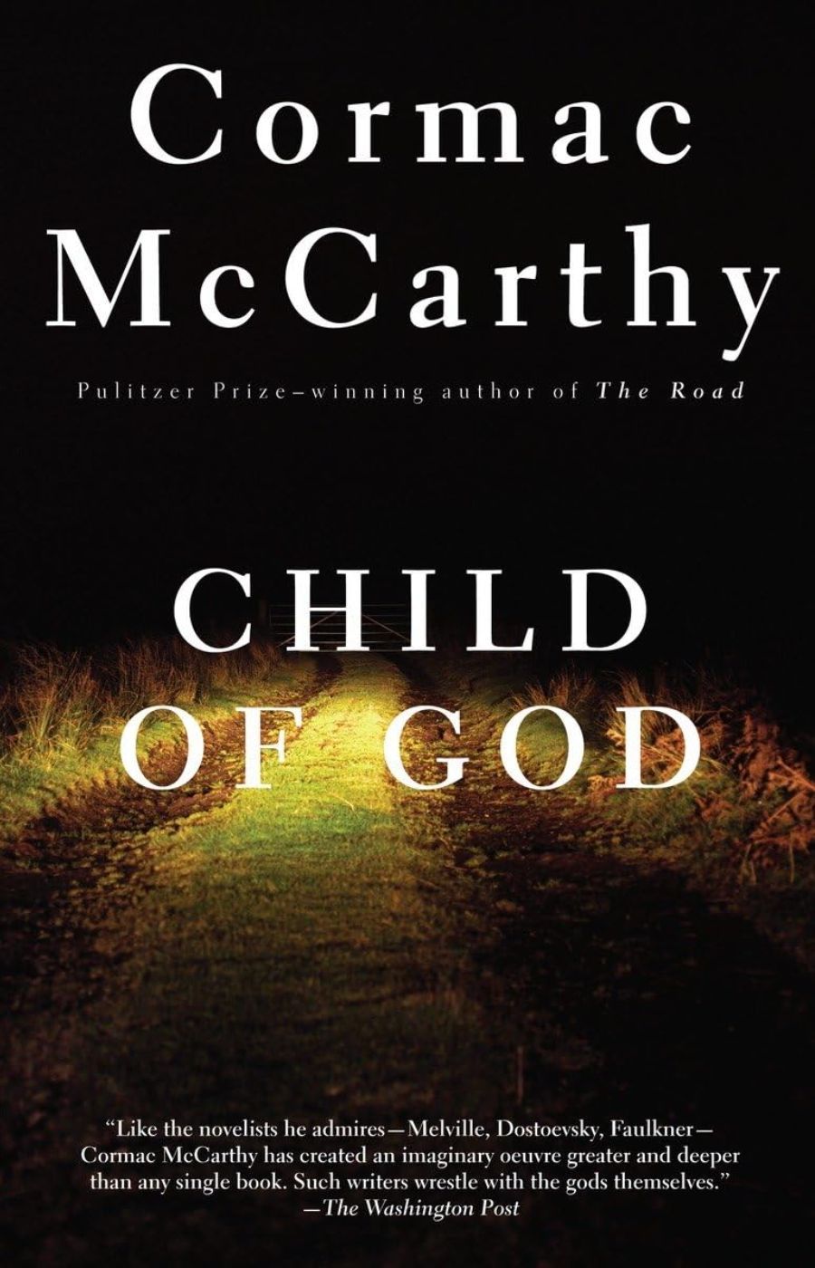 A capa de Child of God de Cormac McCarthy.