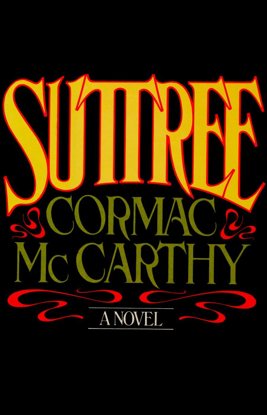 A capa de Suttree de Cormac McCarthy.