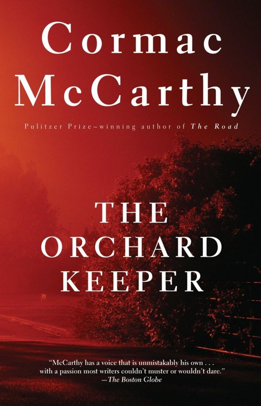 A capa de The Orchard Keeper de Cormac McCarthy.