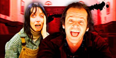 The Shining Wendy crying Jack smiling