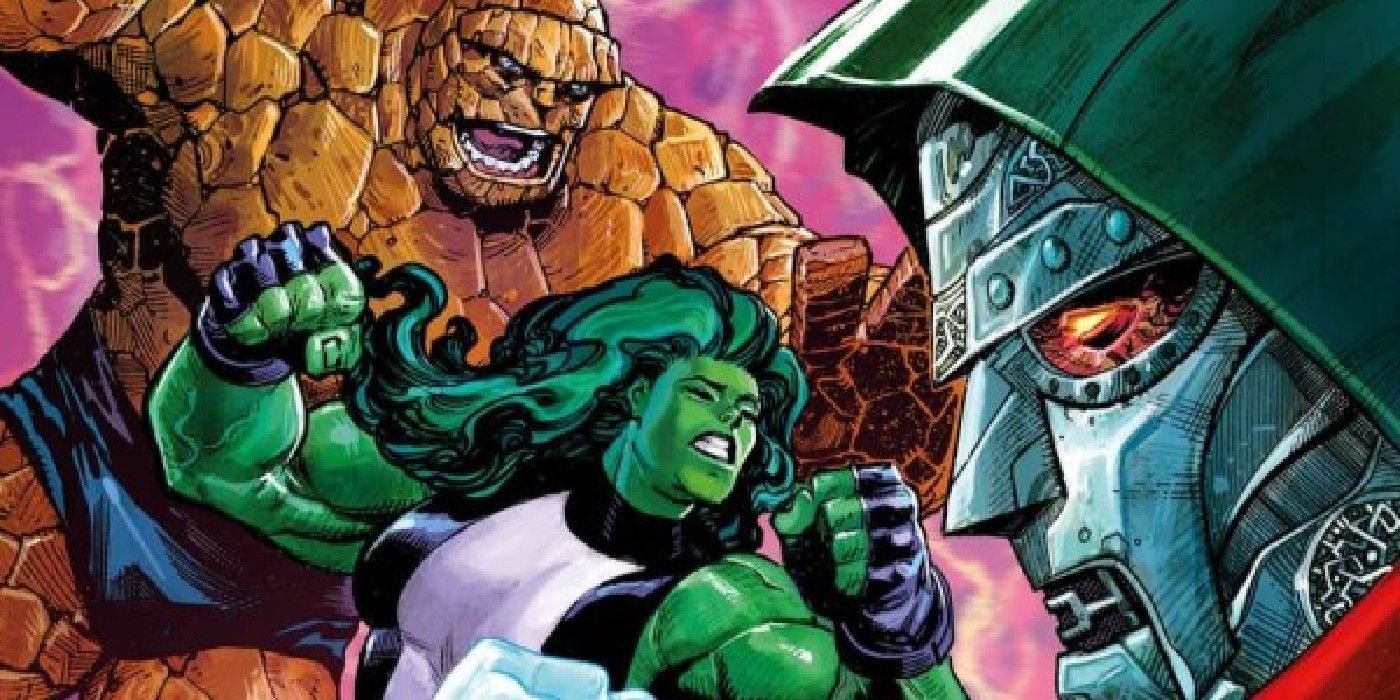 a coisa e o hulk vs doutor doom