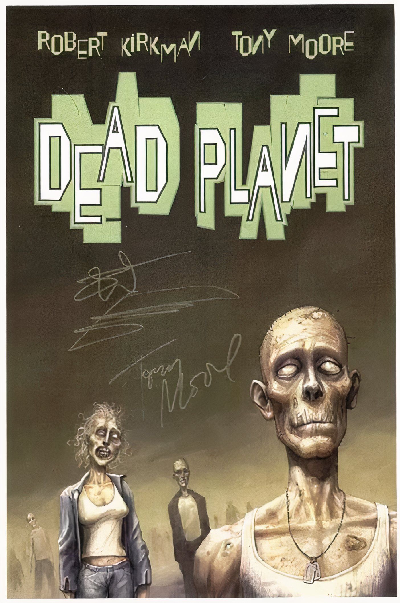 The Walking Dead Dead Planet Comic book cover