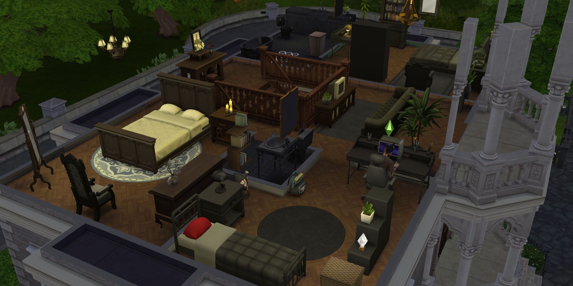 The Sims 4: 10 Best Occupied Homes To Socialize Your Way Into