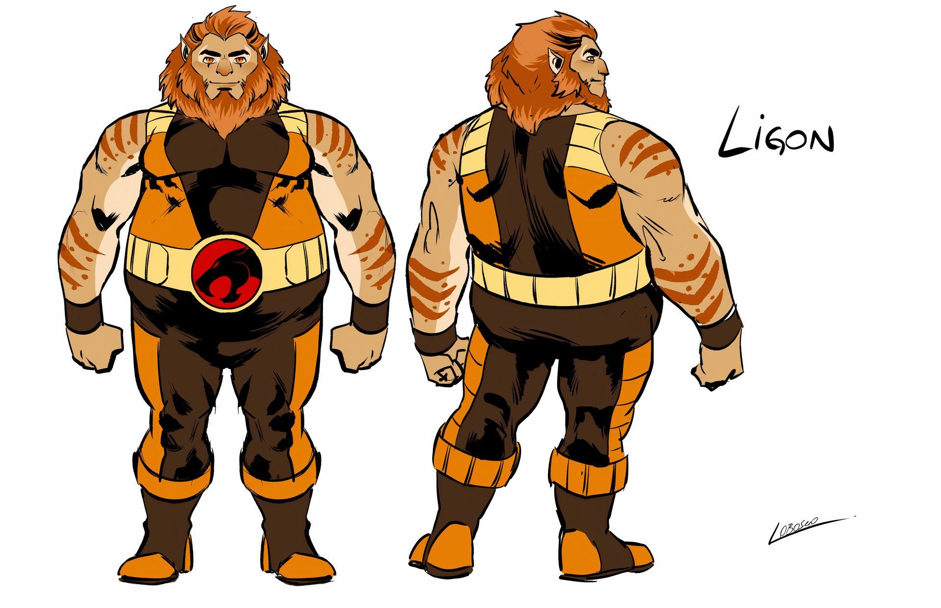 Thundercats' Lost Ligon Art