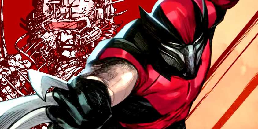 ultimate wolverine with weapon x wolverine in background
