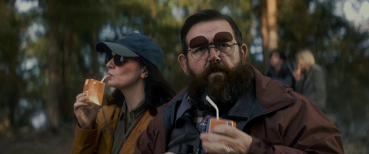 Nick Frost & Aisling Bea Tease Their Latest Twisted Tale Get Away: "I Spent A Lot Of Time On A Tiny Swedish Island Killing People"