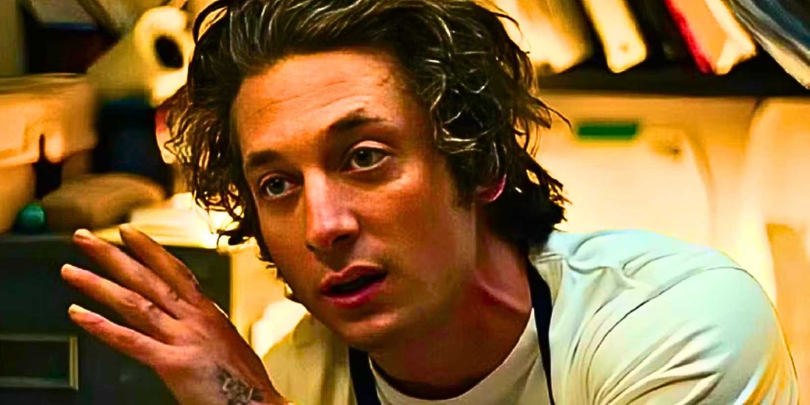 Jeremy Allen White as Carmy in The Bear