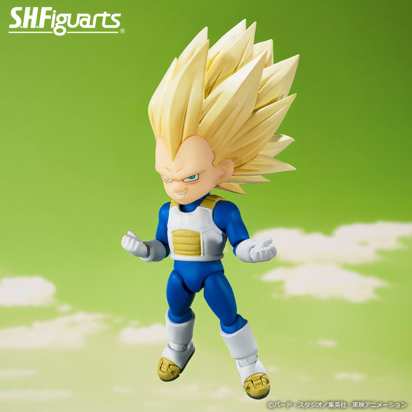 SHFiguarts first glimpse at their new Super Saiyan 3 Vegeta figure.