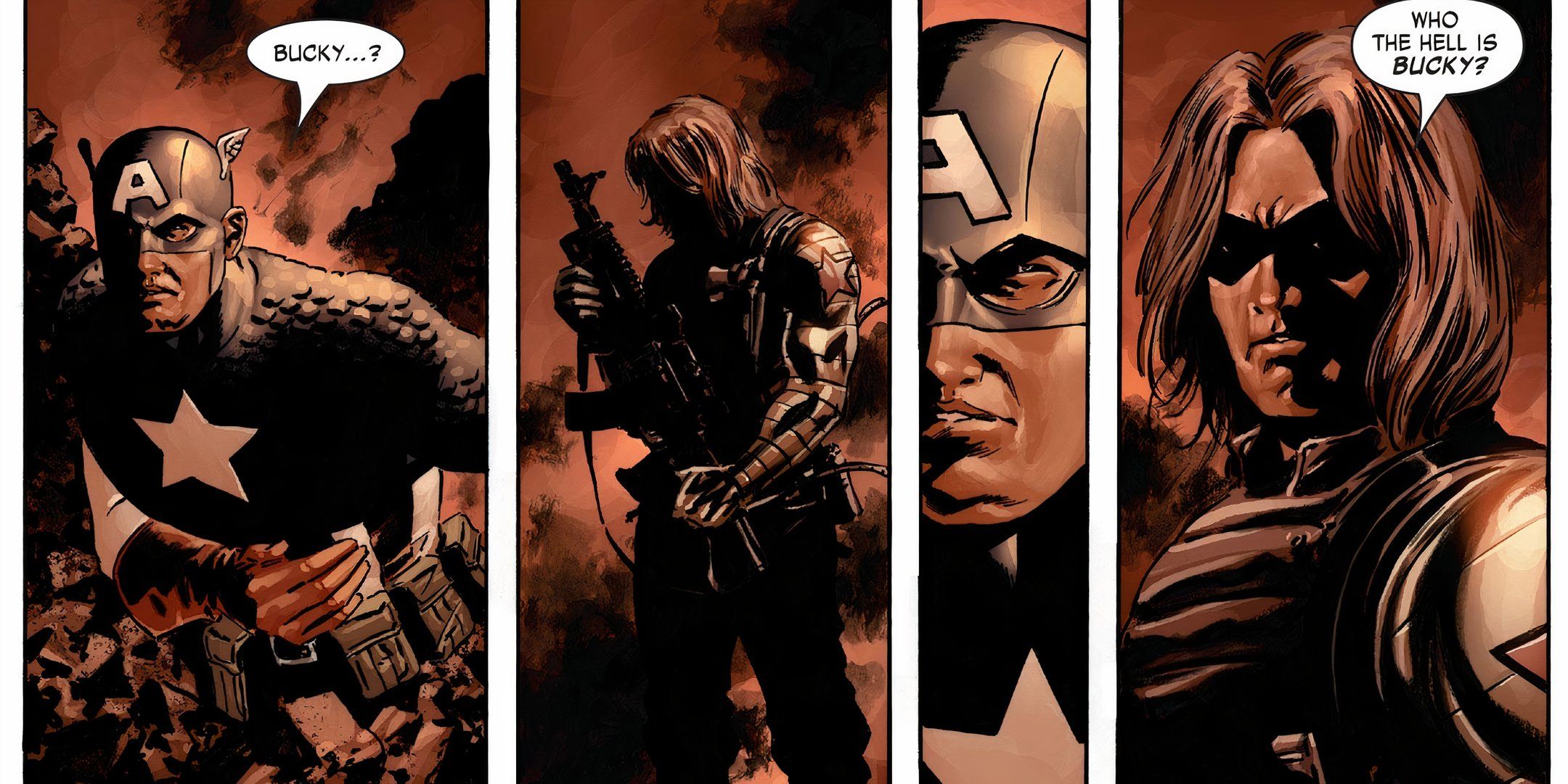 Winter Soldier Asks Who Bucky Is Marvel