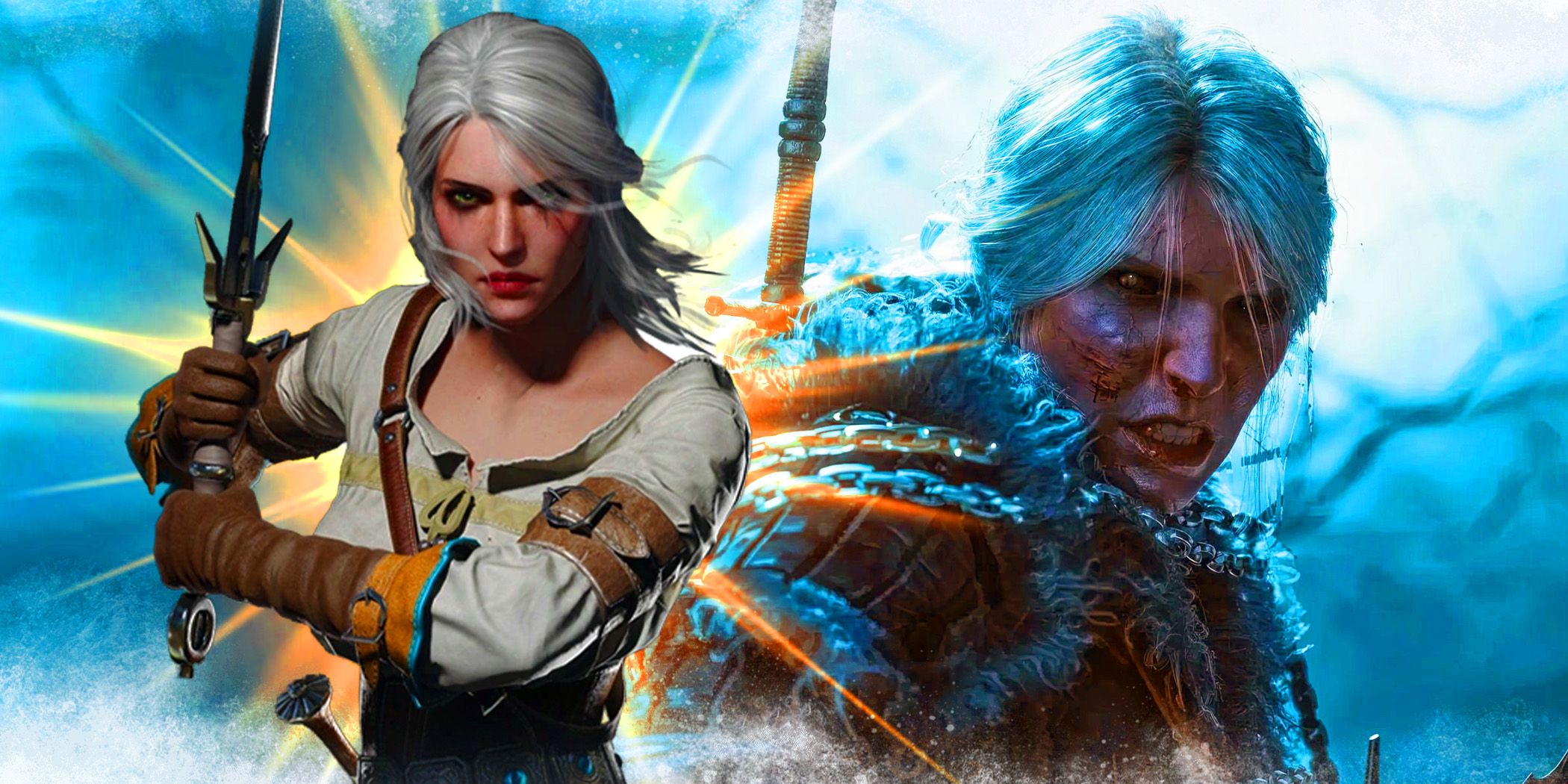 Witcher 4 Ciri next to Wild Hunt Ciri
