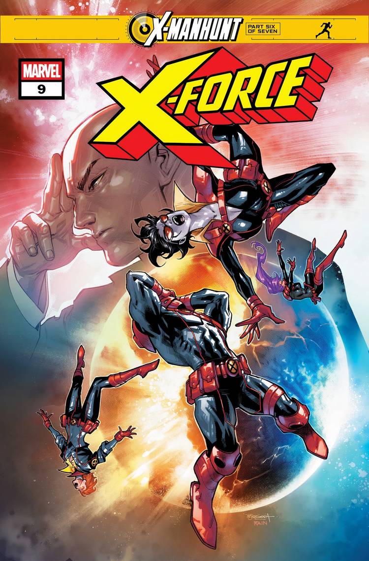X-Manhunt X-Force cover
