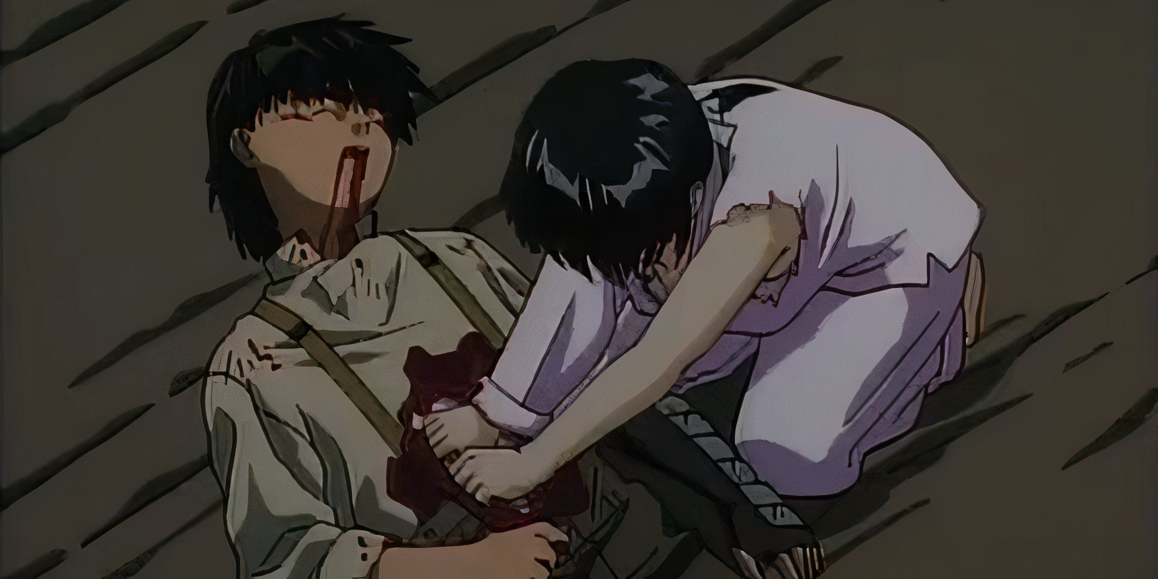 Yakumo and Pai in 3x3 Eyes OVA