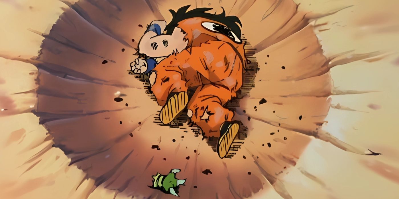 Yamcha's death pose, which would later become a meme.