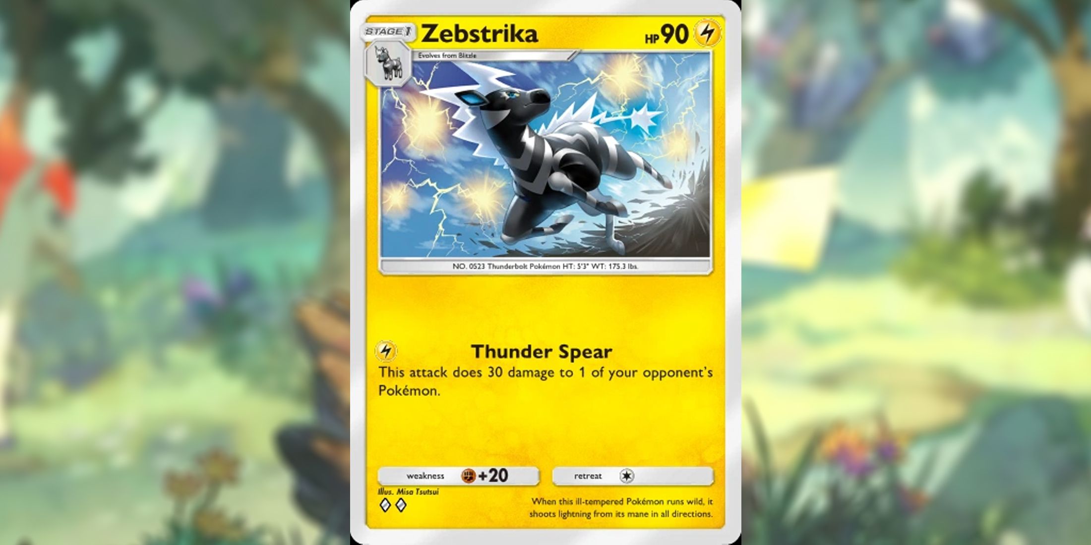 Zebstrika in Pokemon TCG Pocket