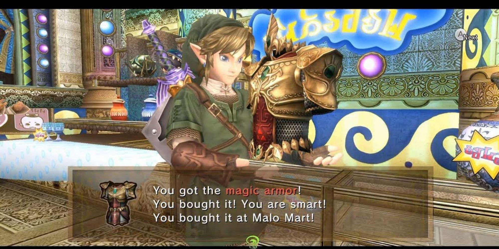 Zelda Twilight Princess Magic Armor.