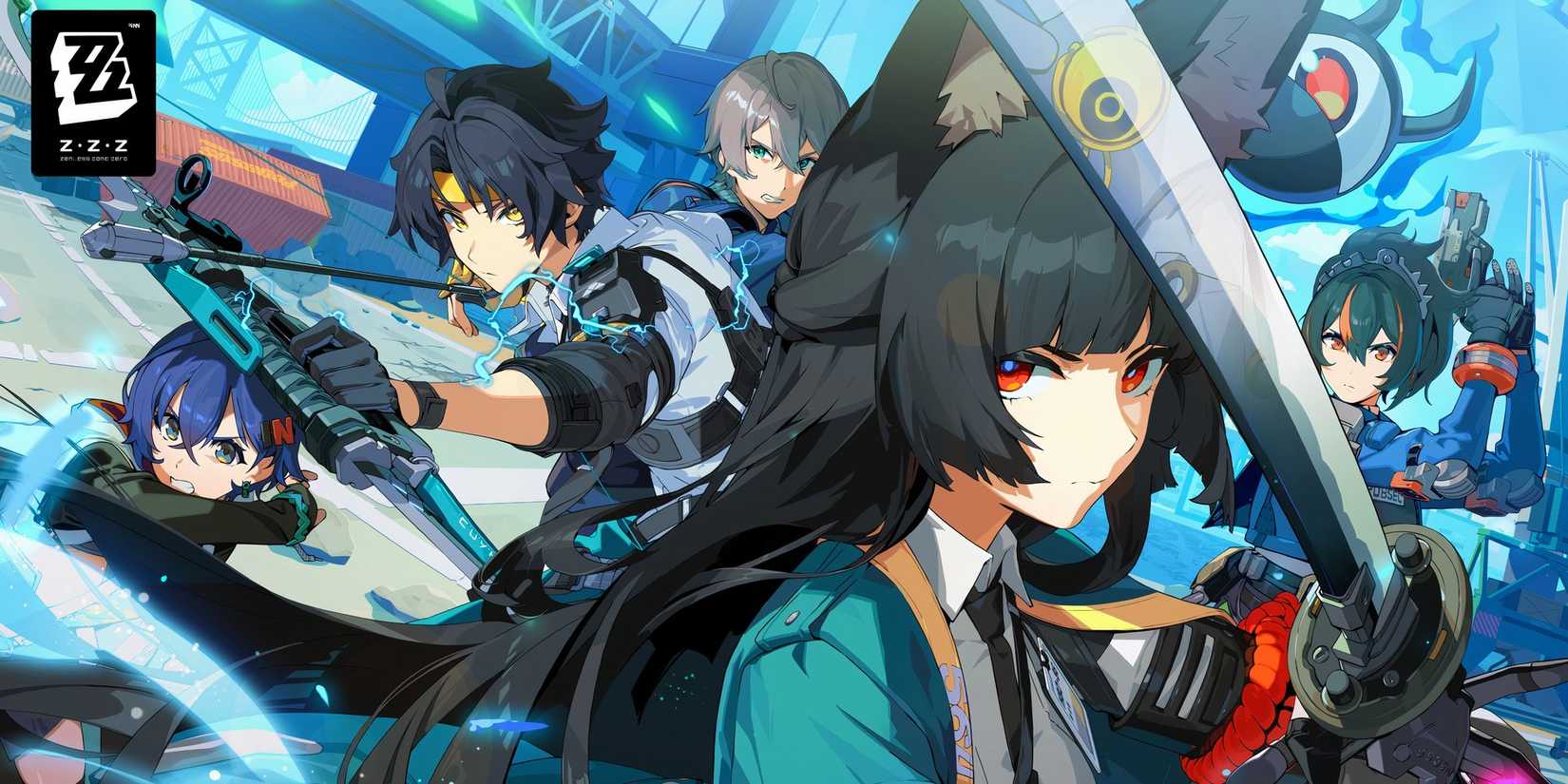 Zenless Zone Zero 1 4 characters armed and ready for battle.