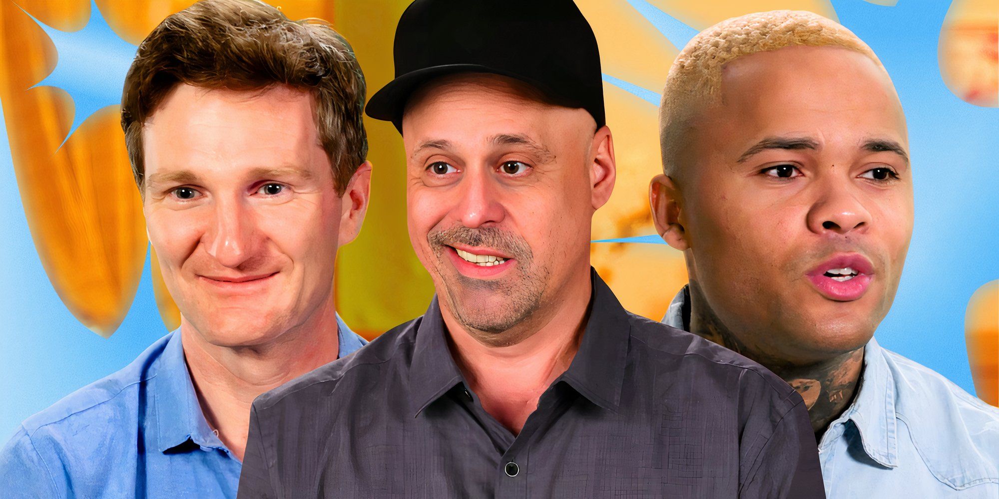 image of Jibri Bell, Gino Palazzolo, and Loren Allen from the 90 day fiance franchise