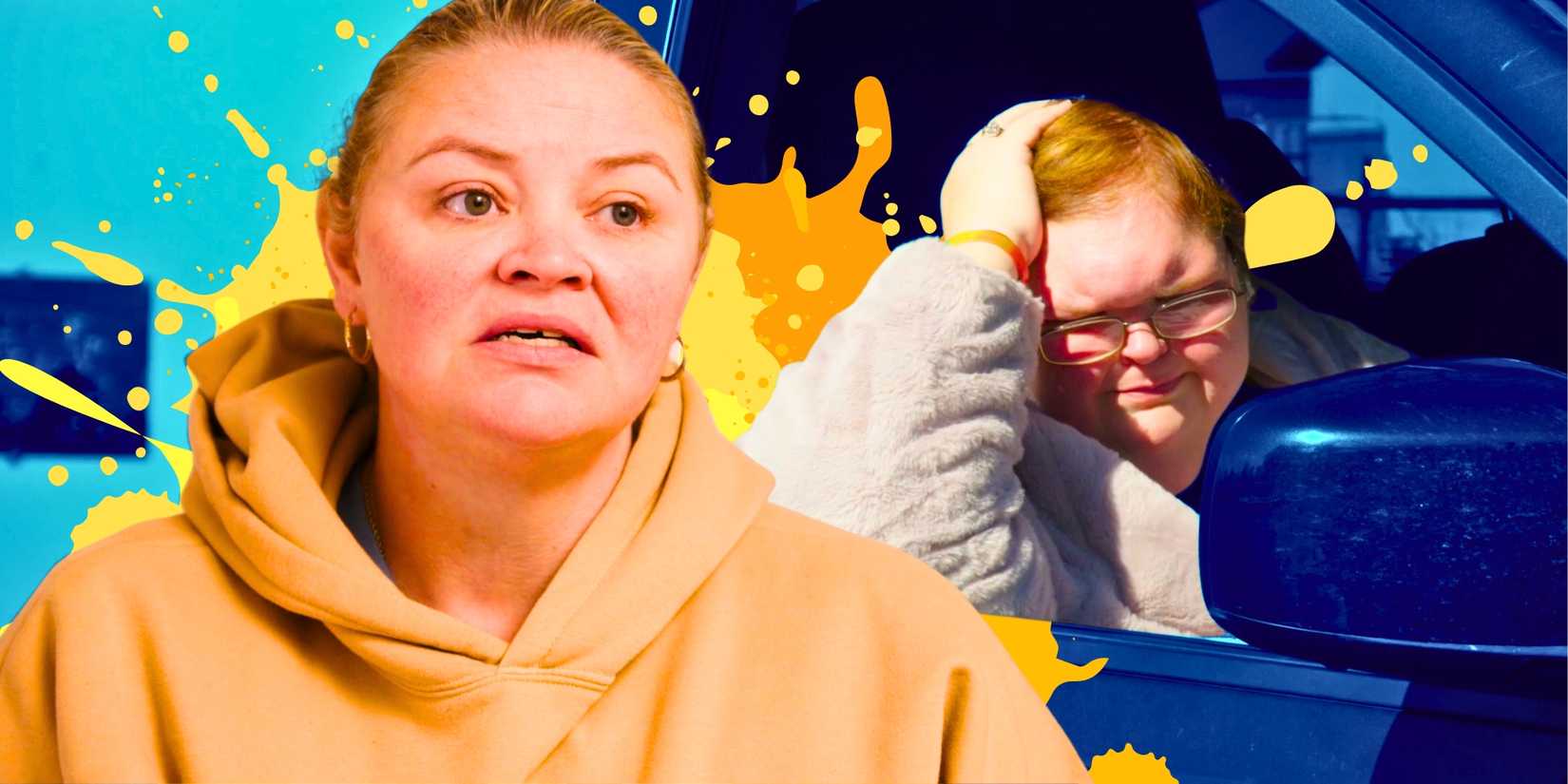 1000-Lb Sisters’ Amanda Halterman and Tammy Slaton look serious and upset